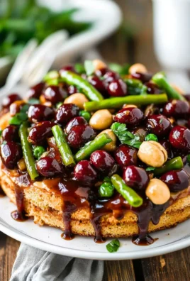 Colorful Three Bean Salad in a Serving Bowl
