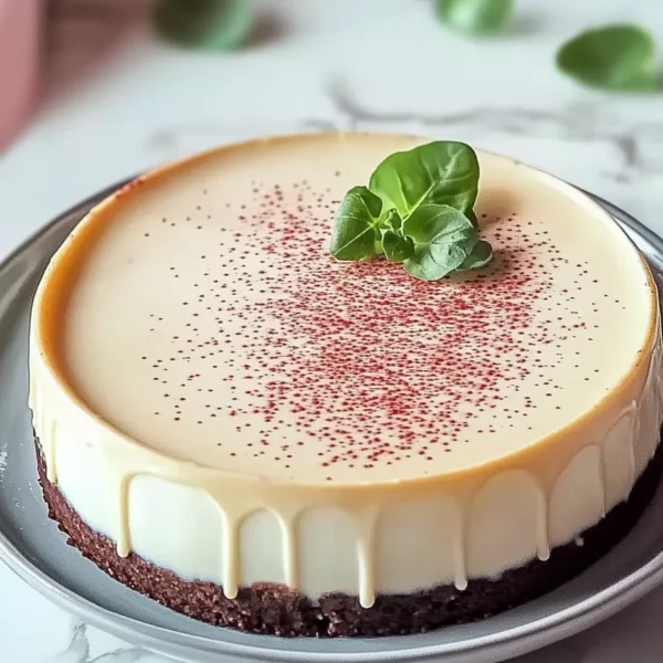 Decadent Vanilla Bean Brown Butter Cheesecake Slice