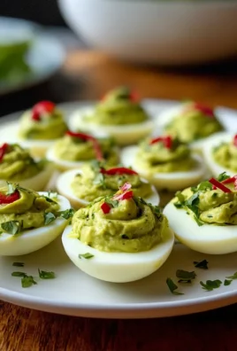 Avocado Deviled Eggs