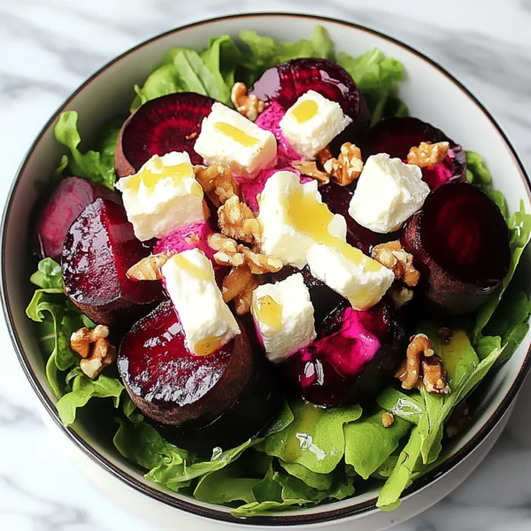 BEET AND GOAT CHEESE SALAD