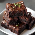 CHOCOLATE ZUCCHINI BROWNIES