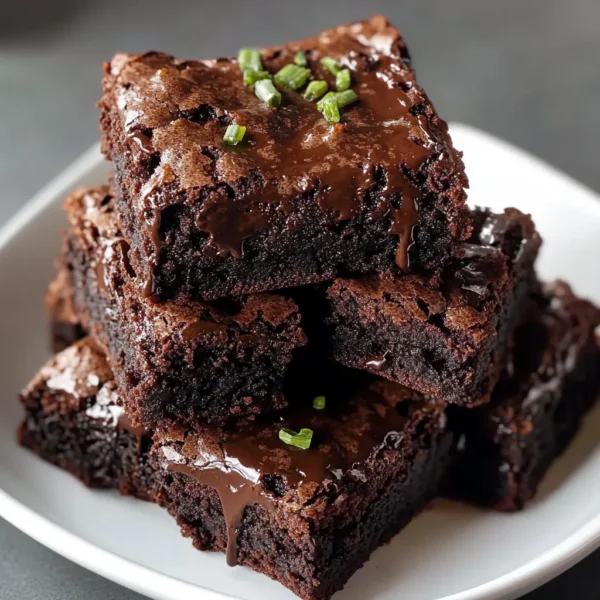 CHOCOLATE ZUCCHINI BROWNIES
