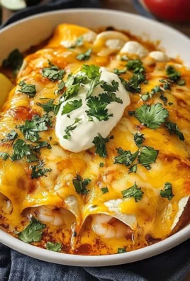 Cheesy Shrimp Enchiladas: A Delicious and Easy Recipe