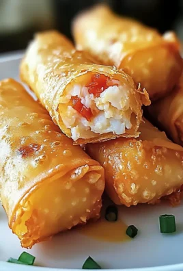 Crab Cake Egg Rolls
