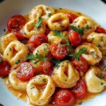 Creamy Tortellini with Tomatoes Recipe ! The Feedfeed