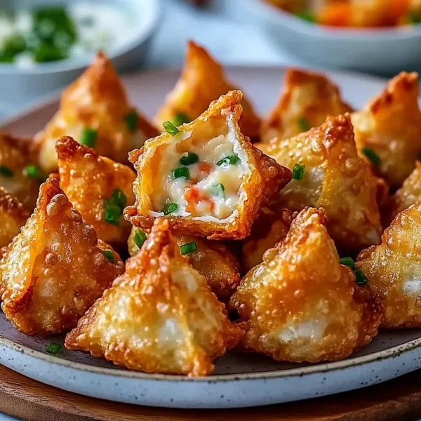 Crispy Crab Rangoon Bombs with Creamy Filling: A Must-Try!