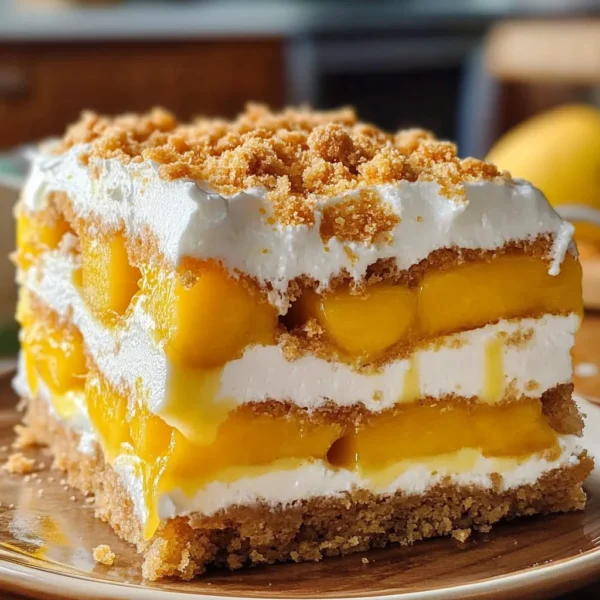 Mango Float Filipino Dessert Layers