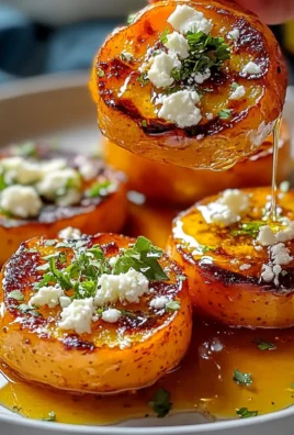 ROASTED SWEET POTATO ROUNDS WITH HONEY & FETA