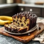 Super Moist Chocolate Chip Banana Bread