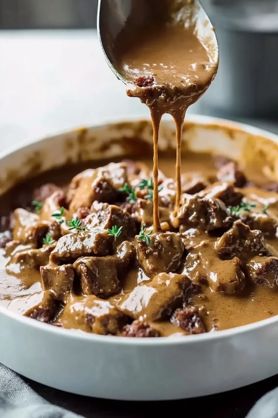 Beef Stroganoff