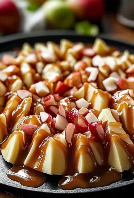 Caramel Apple Nachos Ready to Enjoy