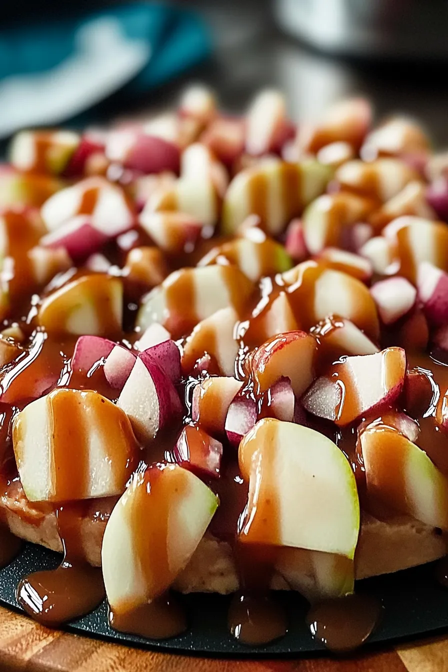 Caramel Apple Nachos