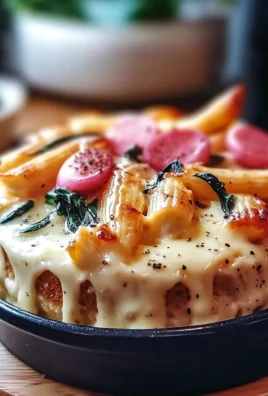 Cheese Shrimp Penne Pasta & Spinach Recipe