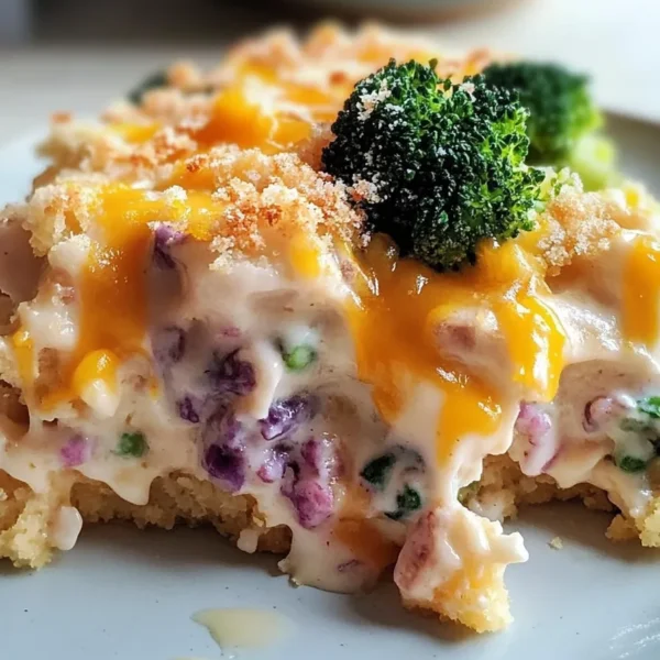 Chicken Broccoli Bake Fresh Out of the Oven