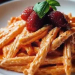 Creamy Tomato Pasta in a Bowls