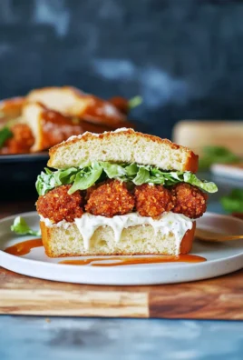 Crispy Chicken Caesar Sandwich Ready to Serve