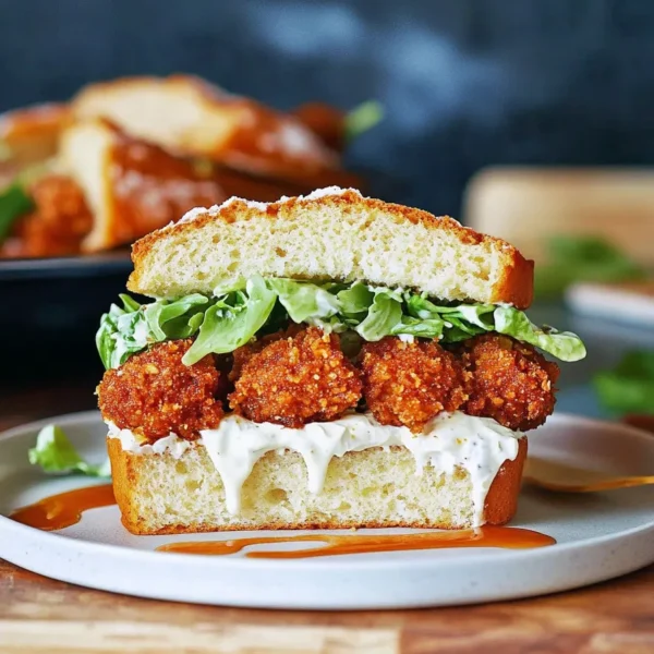 Crispy Chicken Caesar Sandwich Ready to Serve