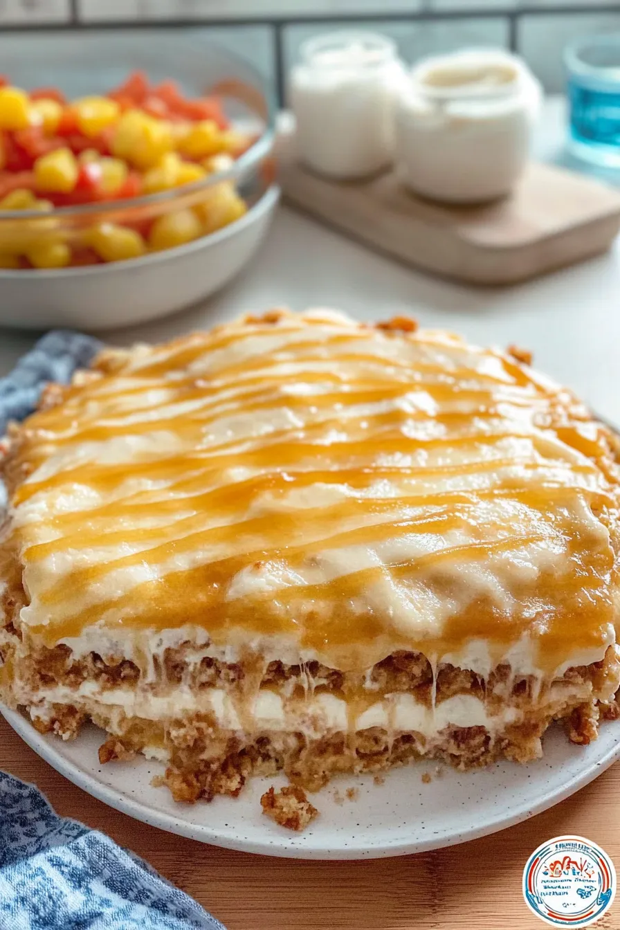 Easy Layered Taco Bake