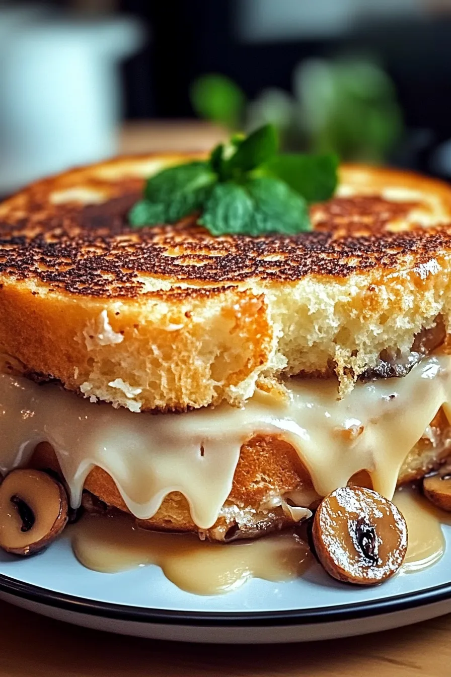 Easy Swiss Mushroom Melt