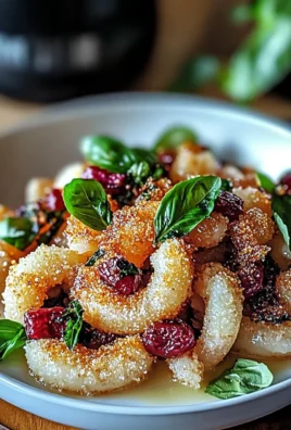 Garlicky Calamari with Basil - Delicious Seafood Dish