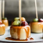 Homemade Caramel Apples Ready to Enjoy