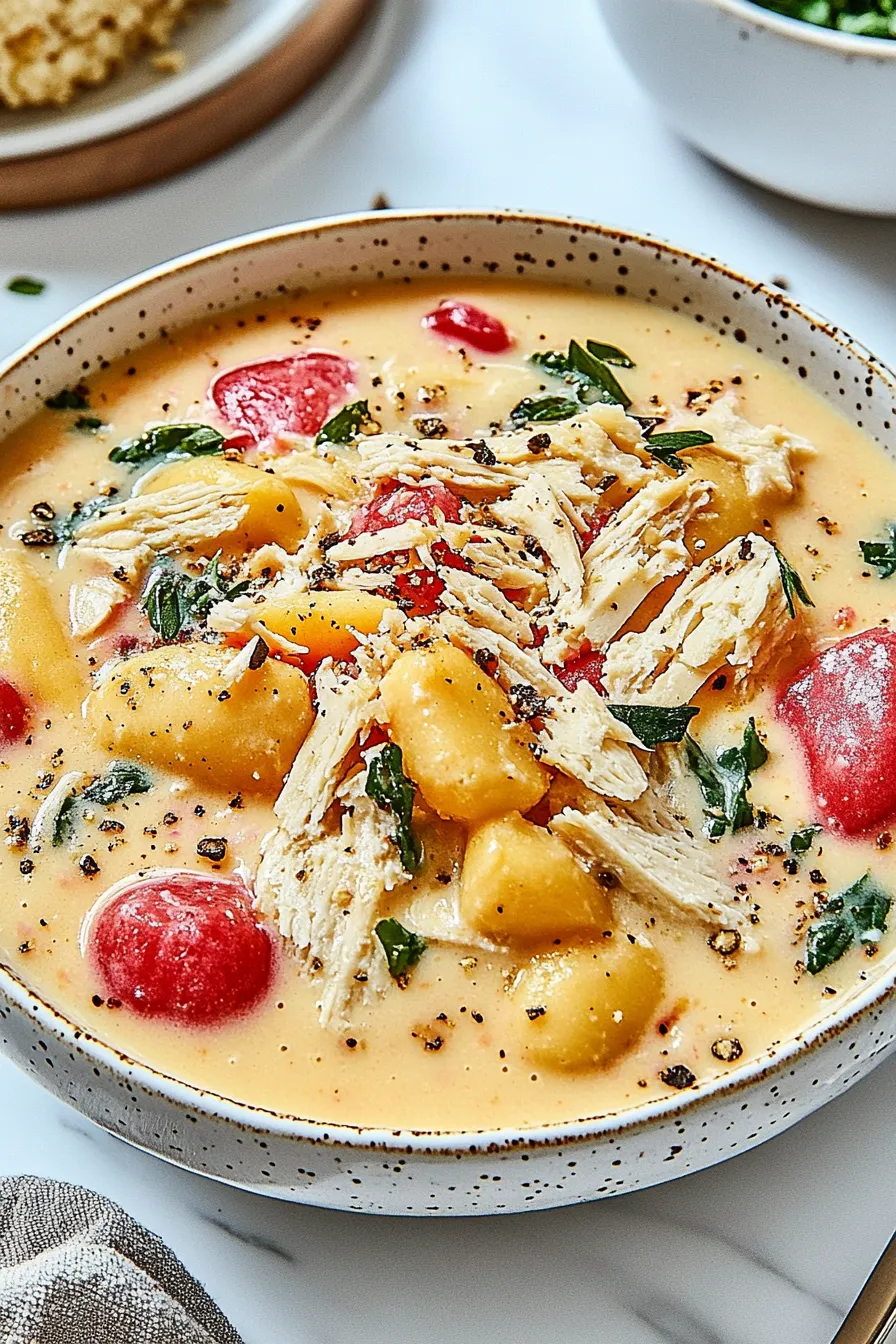 Irresistible Creamy Marry Me Chicken Soup