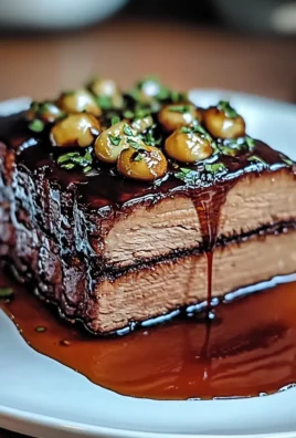 Maple Balsamic Steak Bites on a Rustic Platter