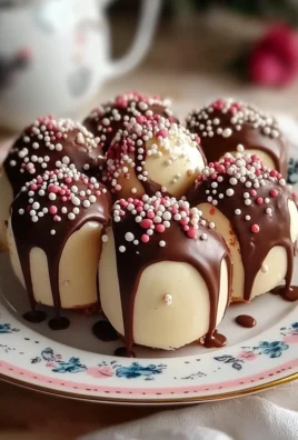 No-Bake Cake Batter Cake Balls on a Platter