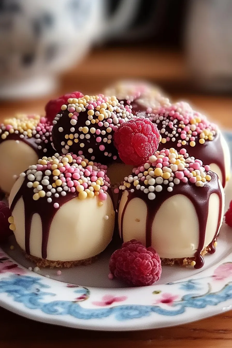 No-Bake Cake Batter Cake Balls