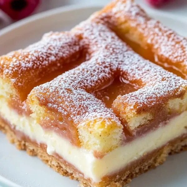 Ooey Gooey Bars Freshly Baked and Ready to Serve