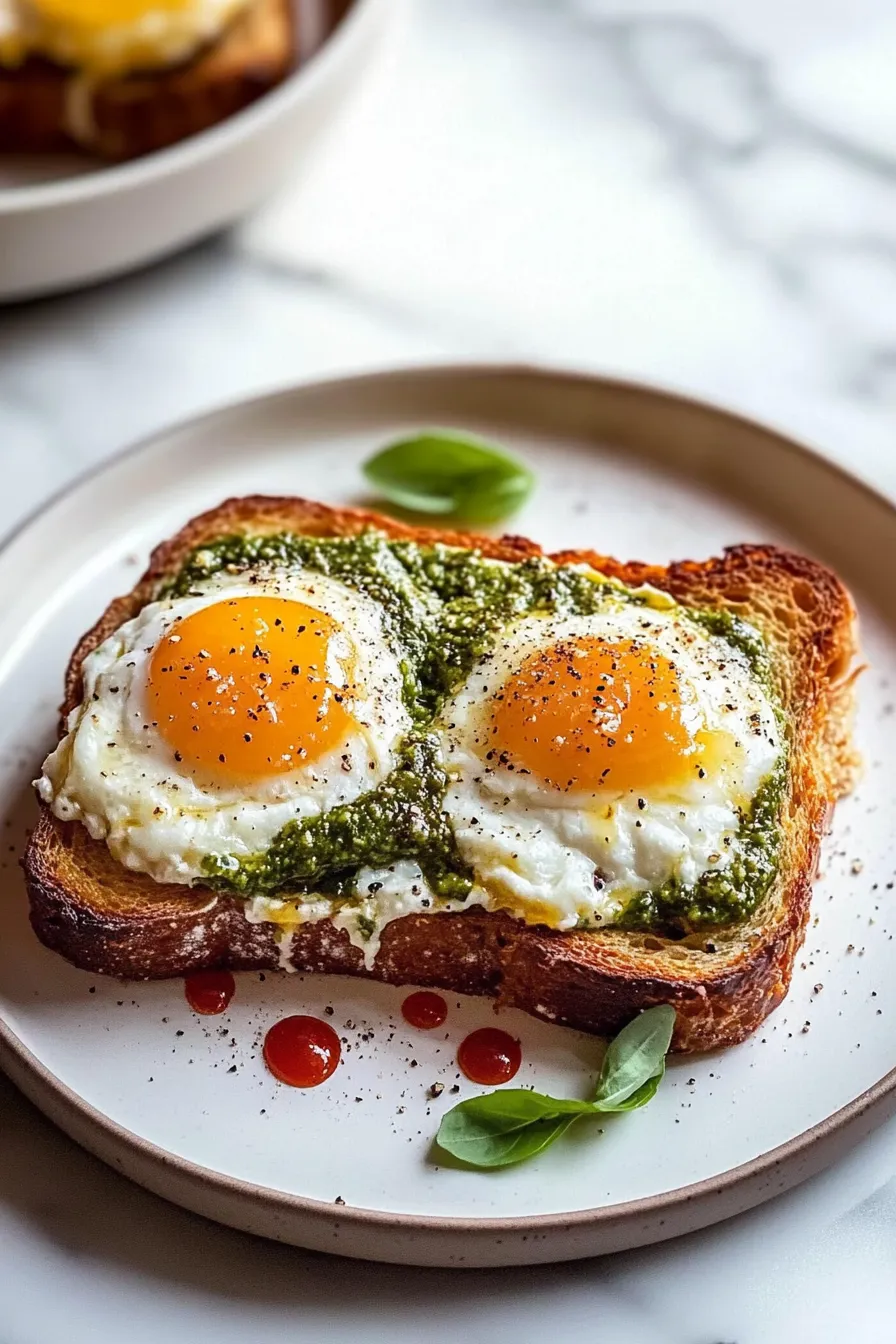 Pesto Eggs Recipe