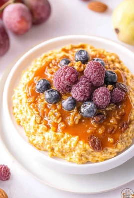 Pumpkin Oatmeal with Toppings and Cinnamon