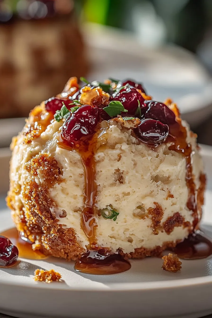 Quick Cranberry-Pecan Cheese Ball