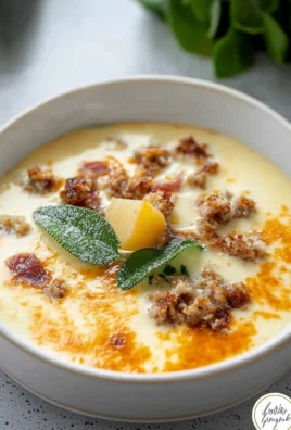 Delicious Zuppa Toscana Served Hot in a Bowl