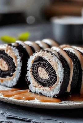 2 ingredient Oreo Sushi