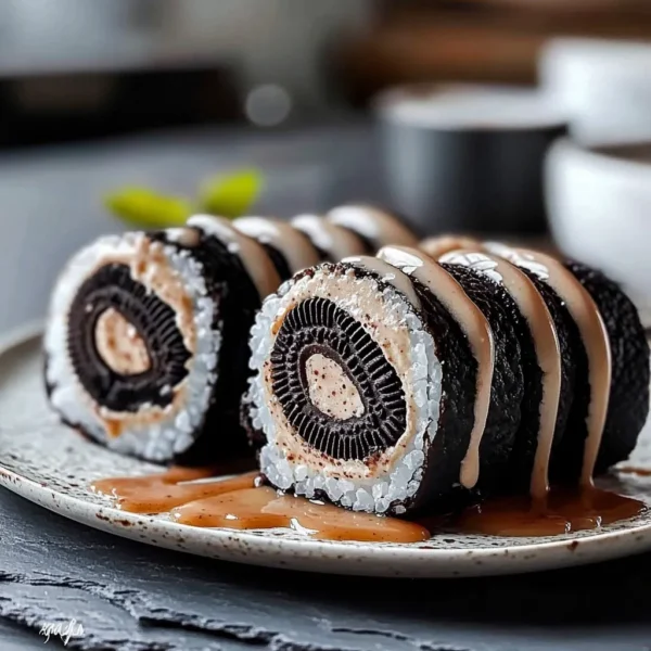 2 ingredient Oreo Sushi