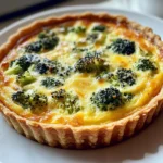 BROCCOLI AND CHEESE QUICHE