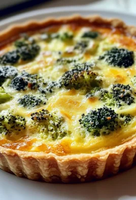 BROCCOLI AND CHEESE QUICHE