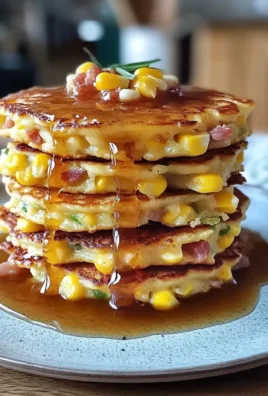 Bacon and Corn Griddle Cakes