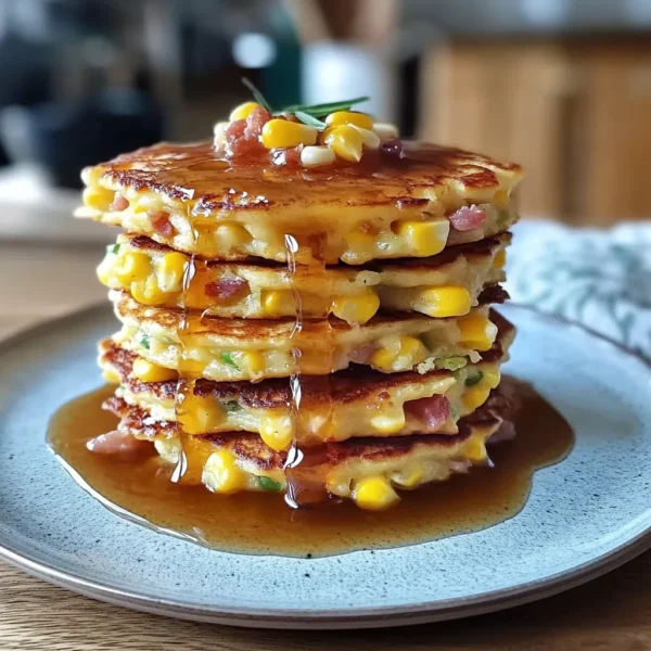 Bacon and Corn Griddle Cakes