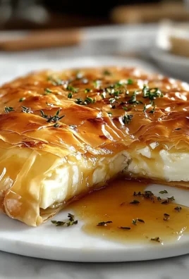 Baked Brie in Phyllo Dough