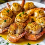 Baked Jumbo Shrimp Stuffed with Crabmeat
