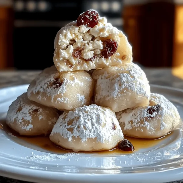 Baked Pears Feta Honey Cranberries