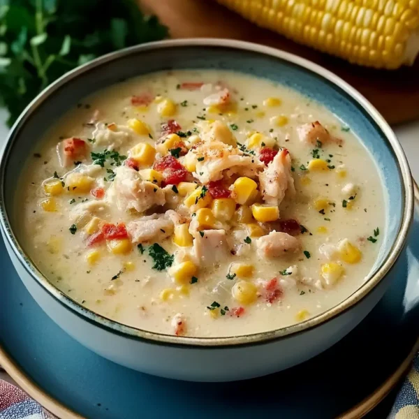 Bobby Flay Crab Corn Chowder: A Creamy, Coastal Comfort in Every Bowl