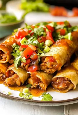CHICKEN FLAUTAS RECIPE
