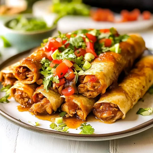 CHICKEN FLAUTAS RECIPE