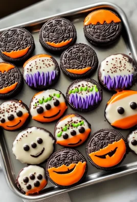 Chocolate Covered Halloween Oreos Recipe