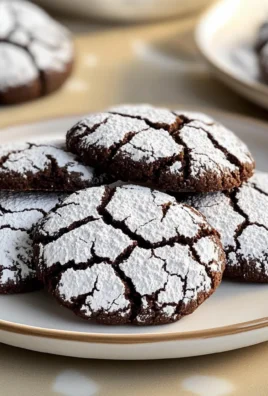 Chocolate Crinkle Cookies