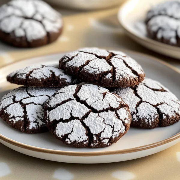 Chocolate Crinkle Cookies