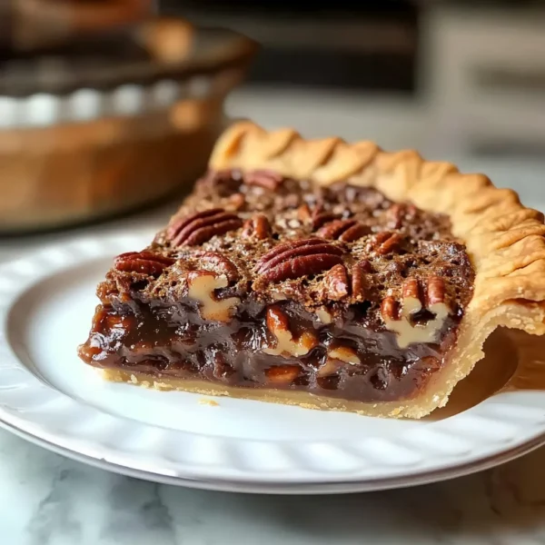 Classic Chocolate Pecan Pie with Condensed Milk